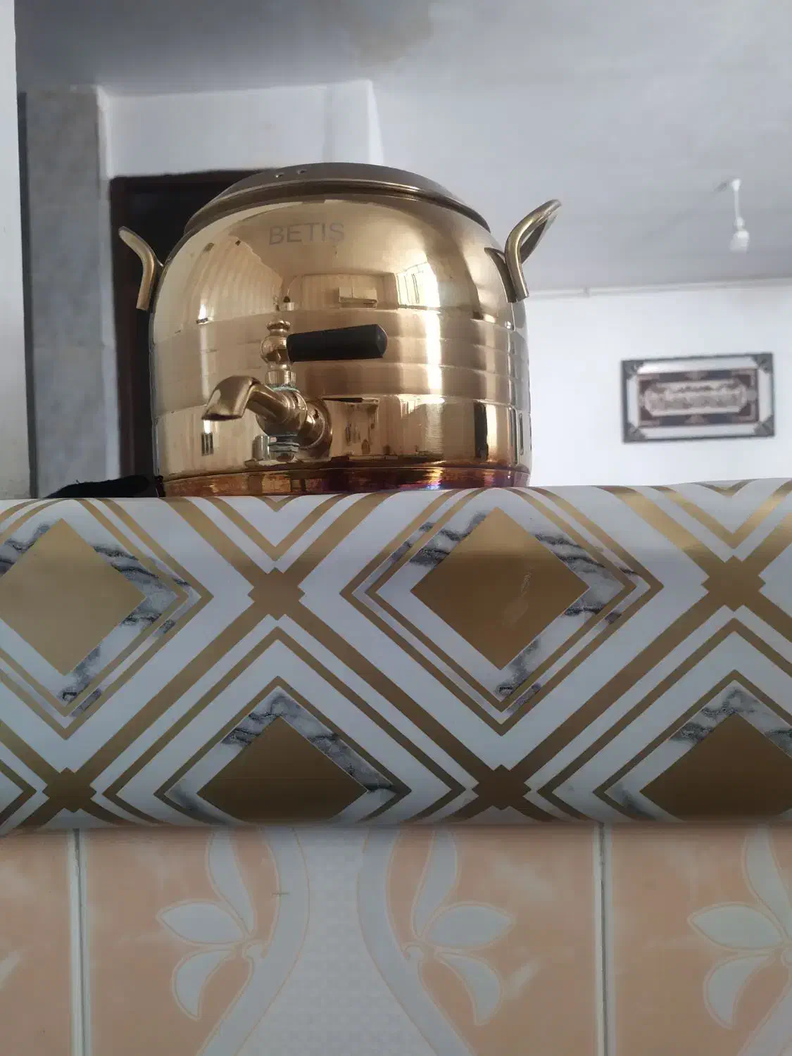 سماور رو گازی|سماور، چای‌ساز، قهوه‌ساز|رباط‌کریم, شترخوار|دیوار