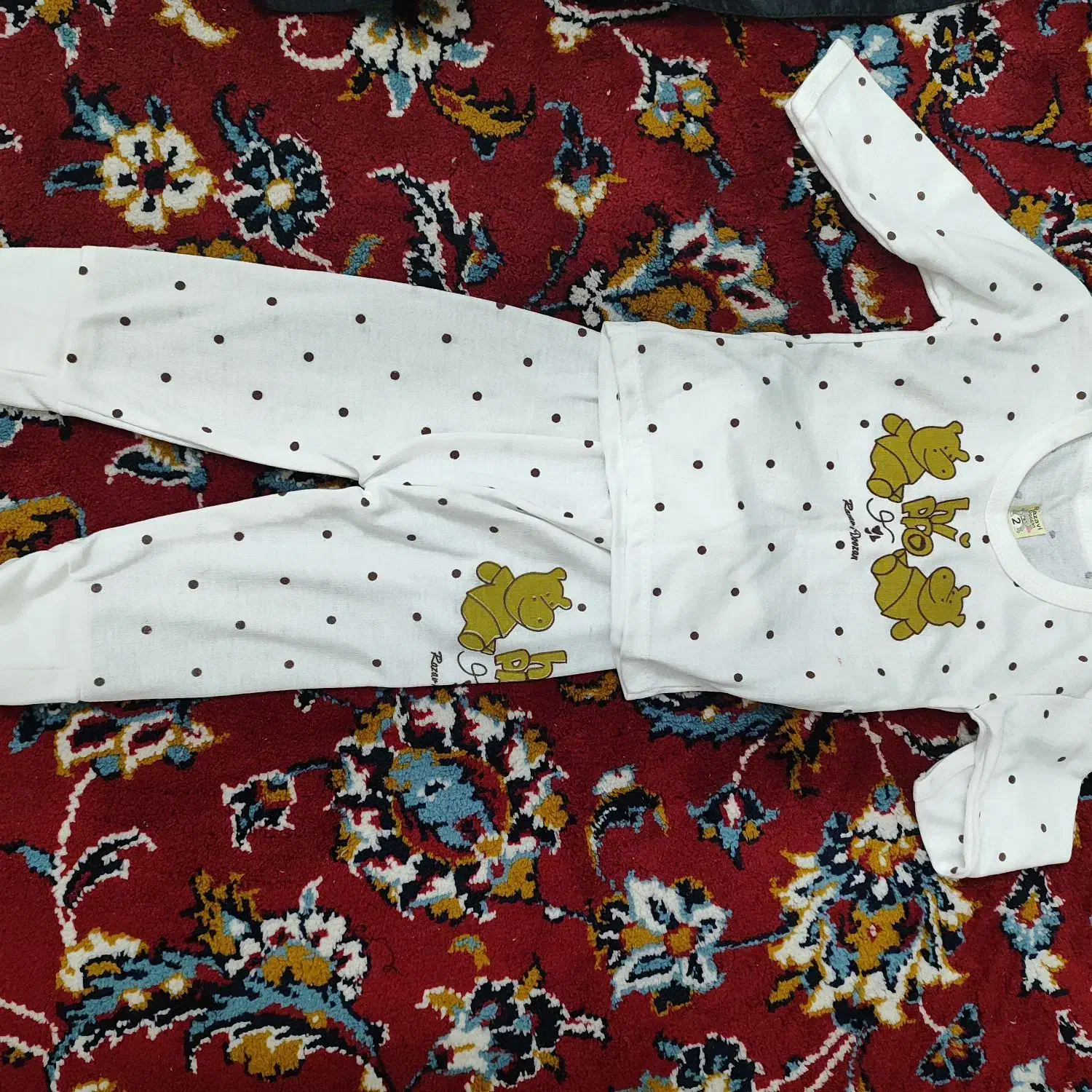 بلوز و شلوار نوزادی سایز 2|کفش و لباس بچه|دامغان, |دیوار