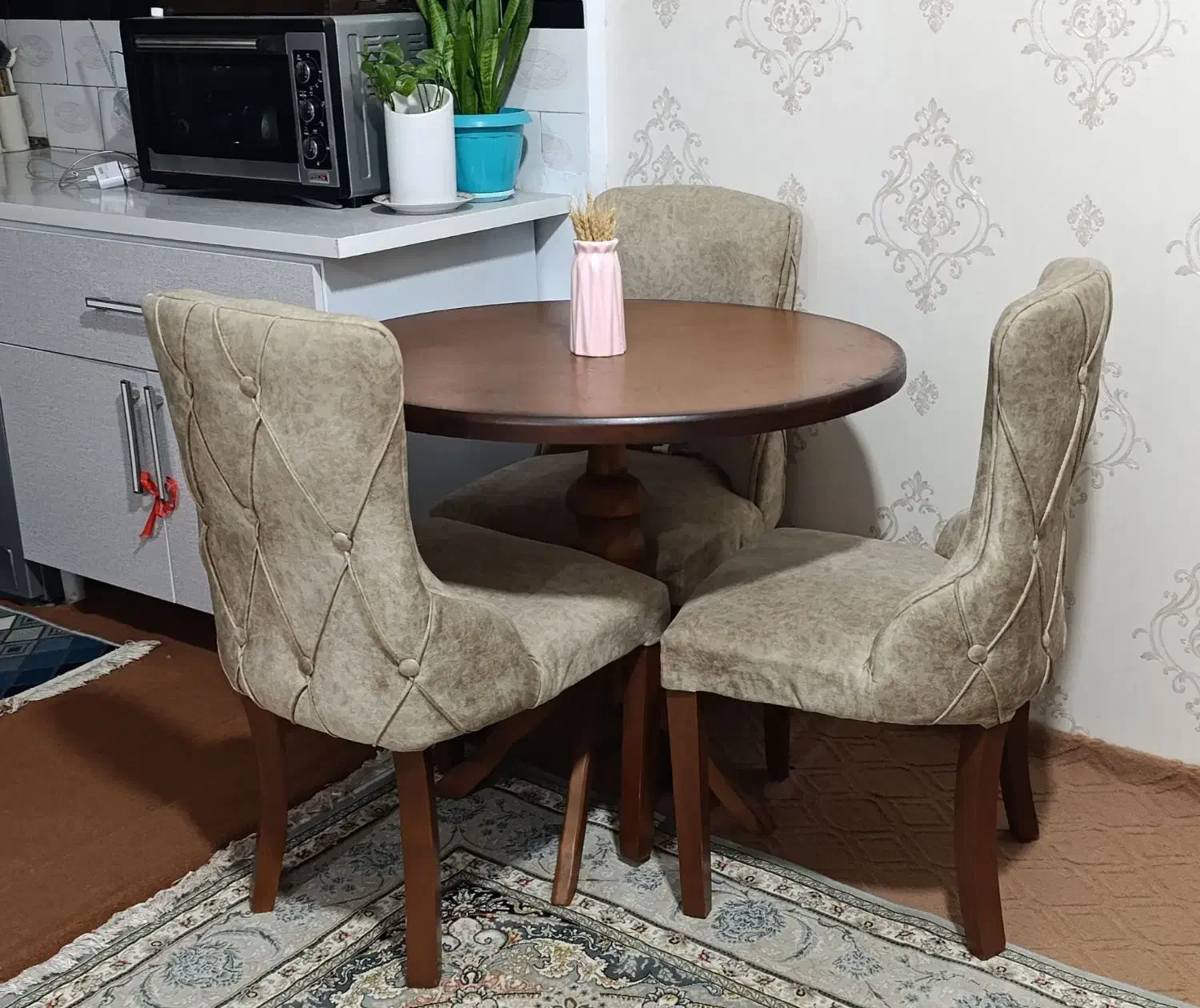 میز غذاخوری نو|میز و صندلی غذاخوری|اقبالیه, |دیوار