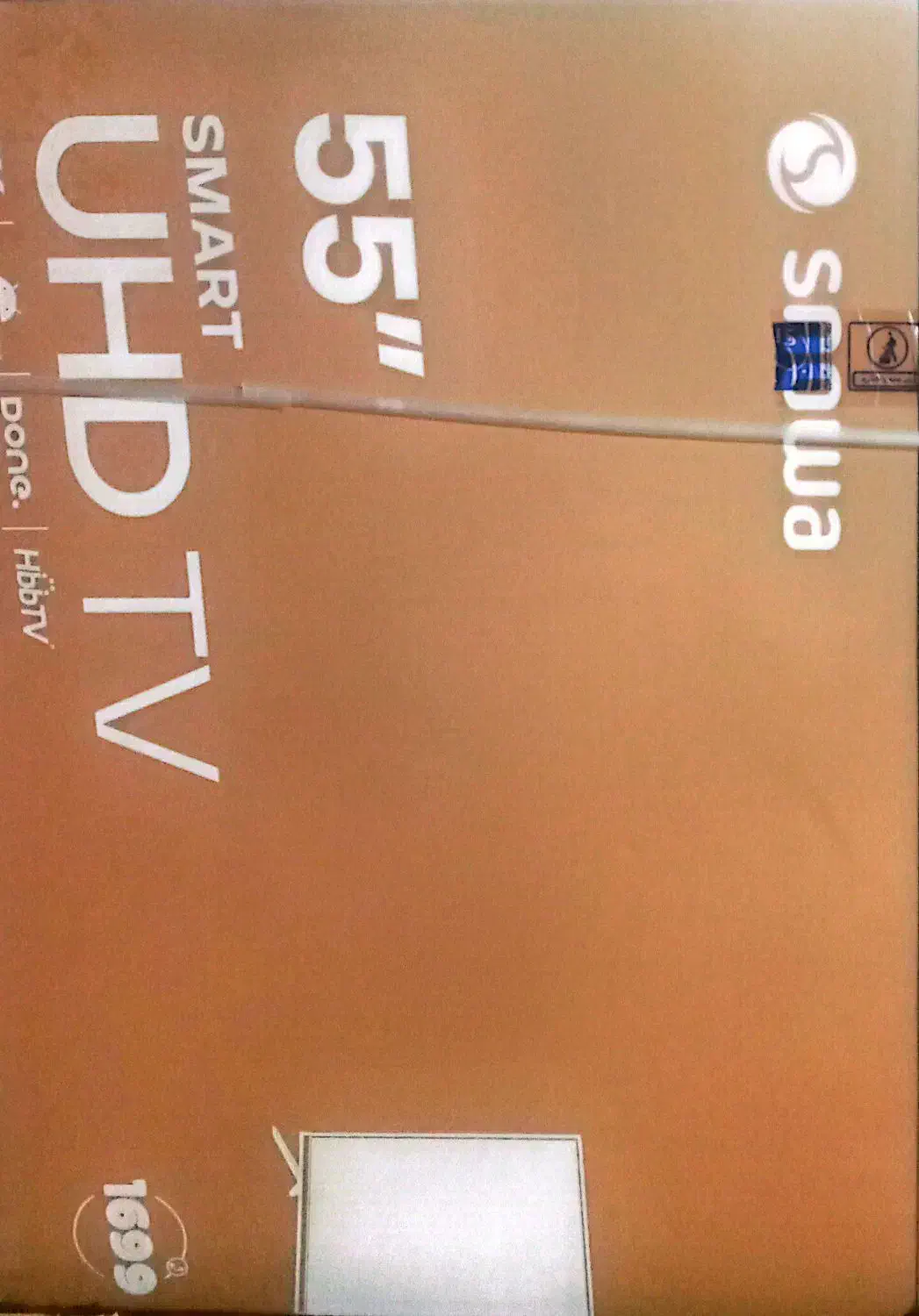 تلوزیون ۵۵ اینچ اسنوا|تلویزیون و پروژکتور|بیرجند, |دیوار