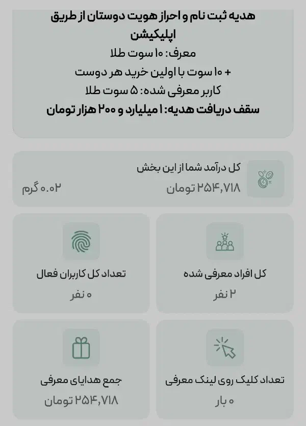 کد دعوت 130 تومنی ملی گلد|کارت هدیه و تخفیف|اهواز, منبع اب|دیوار