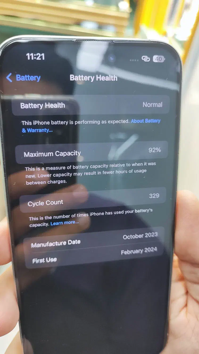 15 pro max در حد بدون نقطه|موبایل|سنندج, |دیوار