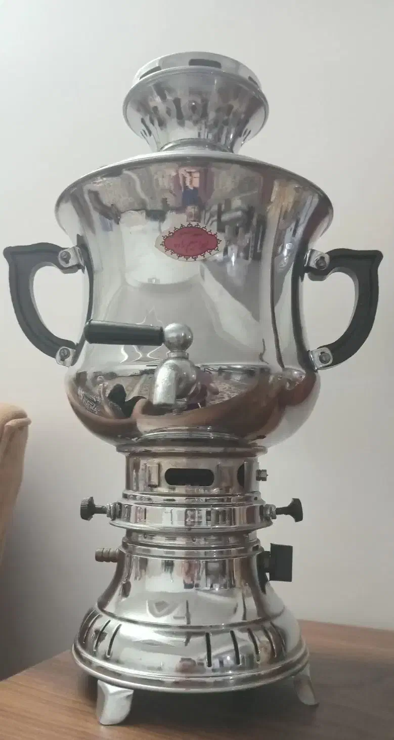 سمور گازی قدیمی بدون استفاده|سماور، چایساز، قهوهساز|کاشان, مزرعه نو|دیوار