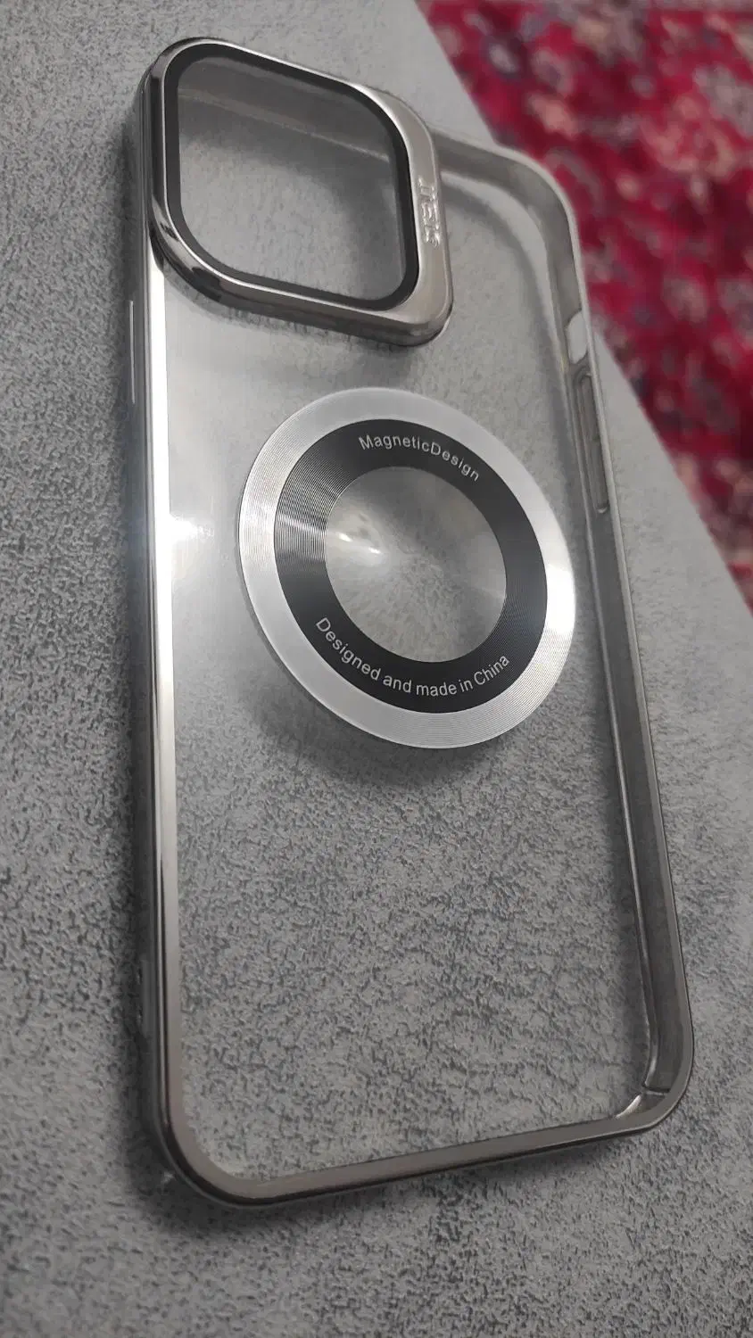 قاب گوشی دور نقره ای|لوازم جانبی موبایل و تبلت|کرج, گوهردشت|دیوار