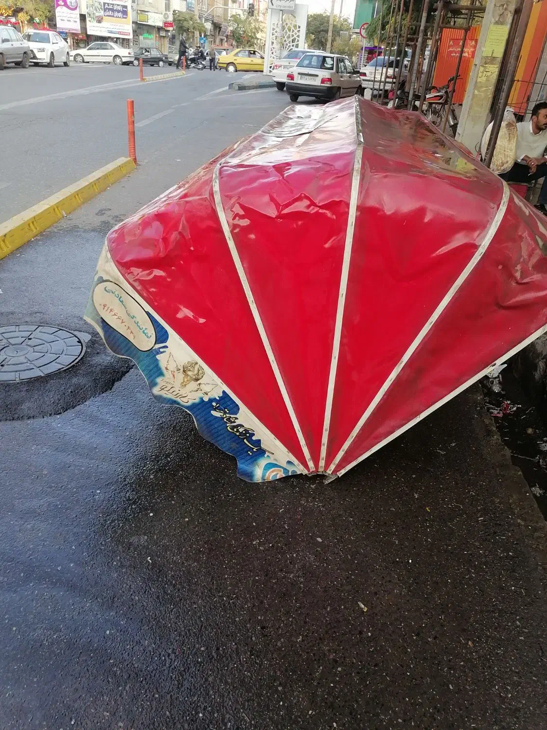 سایبان مغازه درحد اندازه ۳در۲|فروشگاه و مغازه|مرند, |دیوار