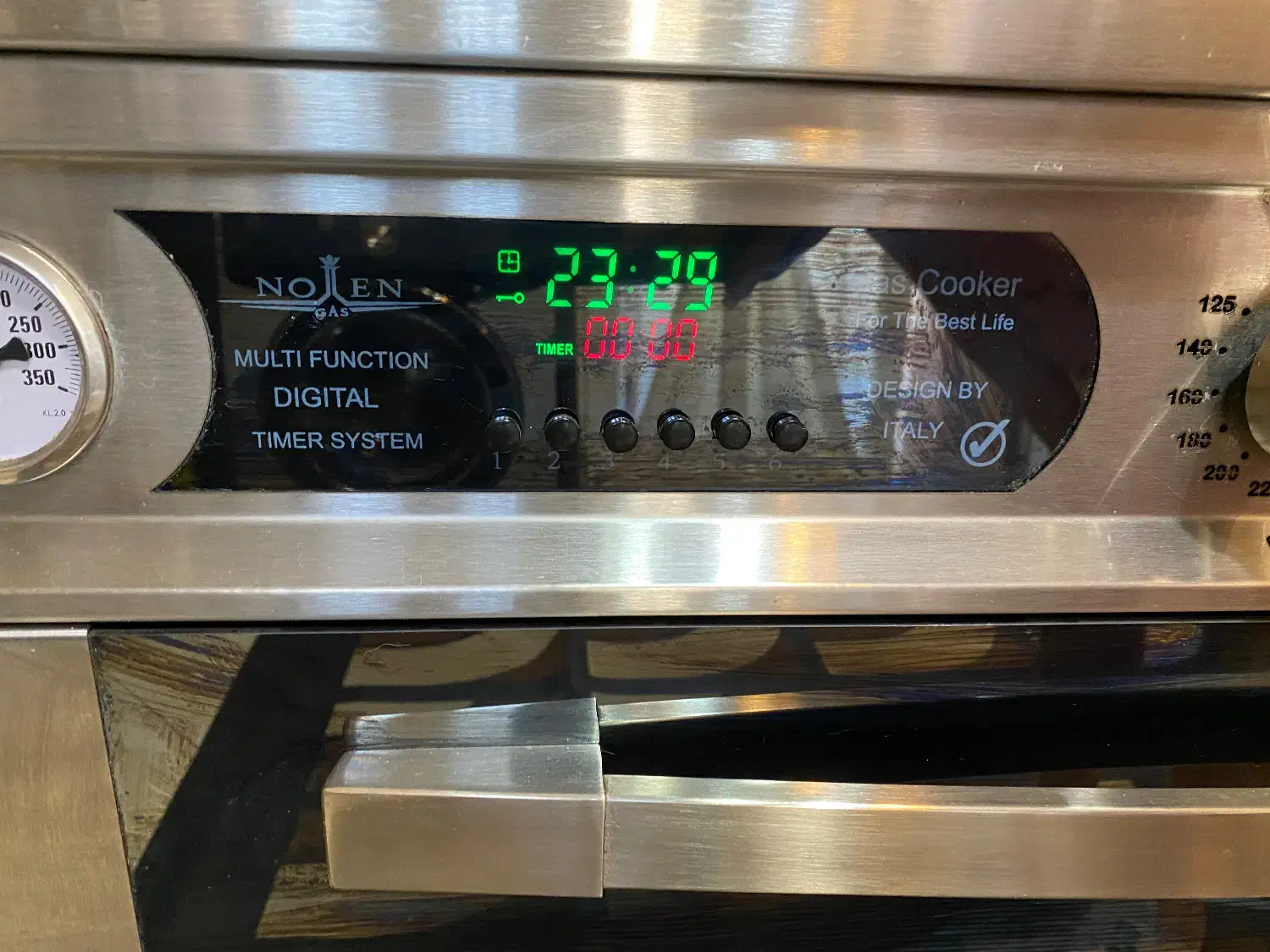 گاز ۵ شعله فردار نوژن طرح لپارد ایتالیا|اجاق گاز و لوازم برقی پخت‌وپز|پردیس, فاز ۴|دیوار