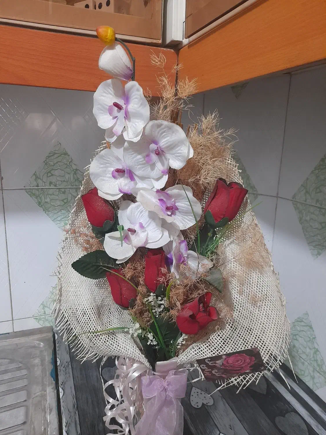 گل مصنوعی زیبا|گل مصنوعی|خمینیشهر, |دیوار