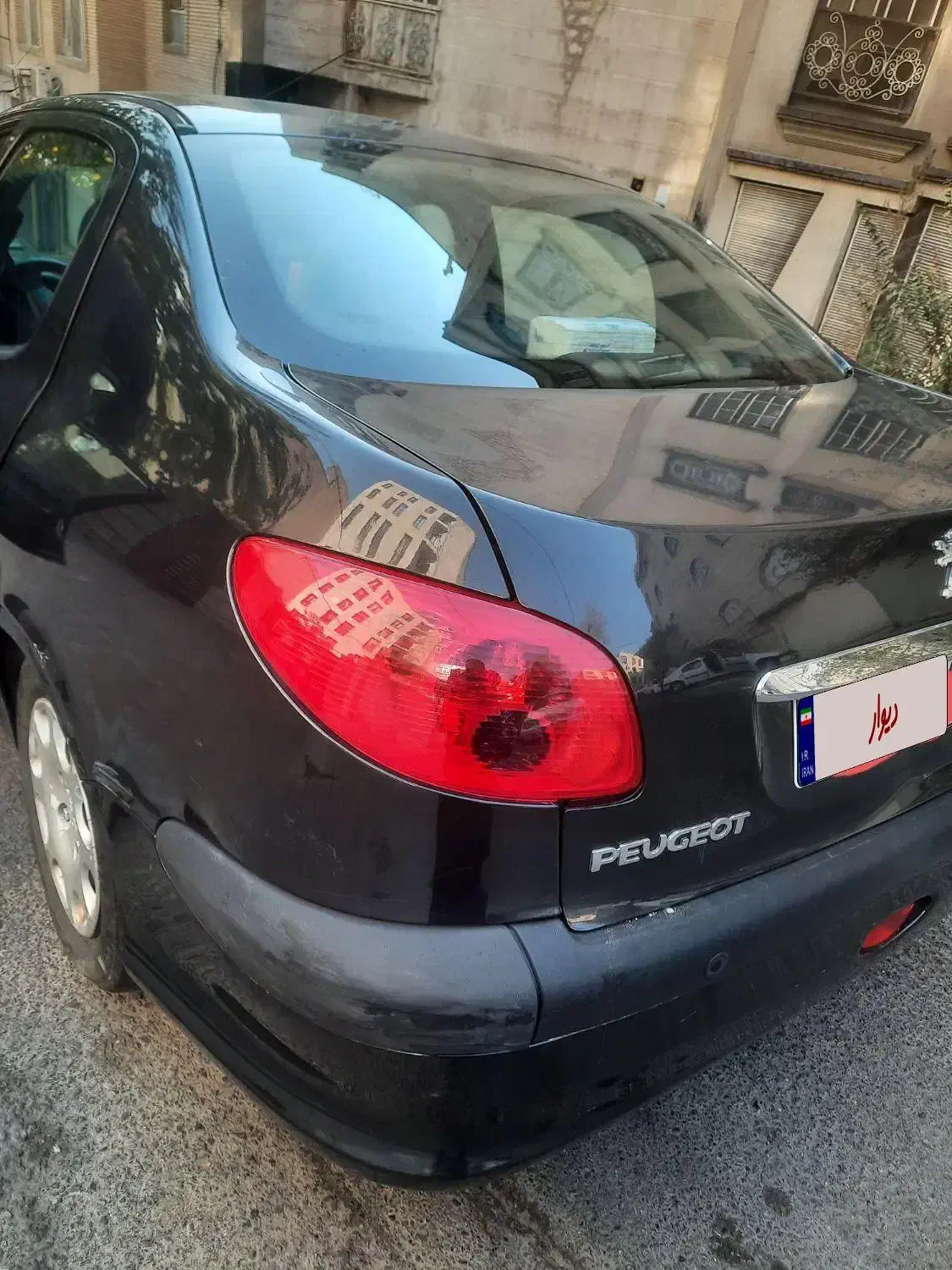 پژو ۲۰۶ مشکی فروش فوری صندوق دار TU5|خودرو سواری و وانت|تهران, سید خندان (جلفا)|دیوار