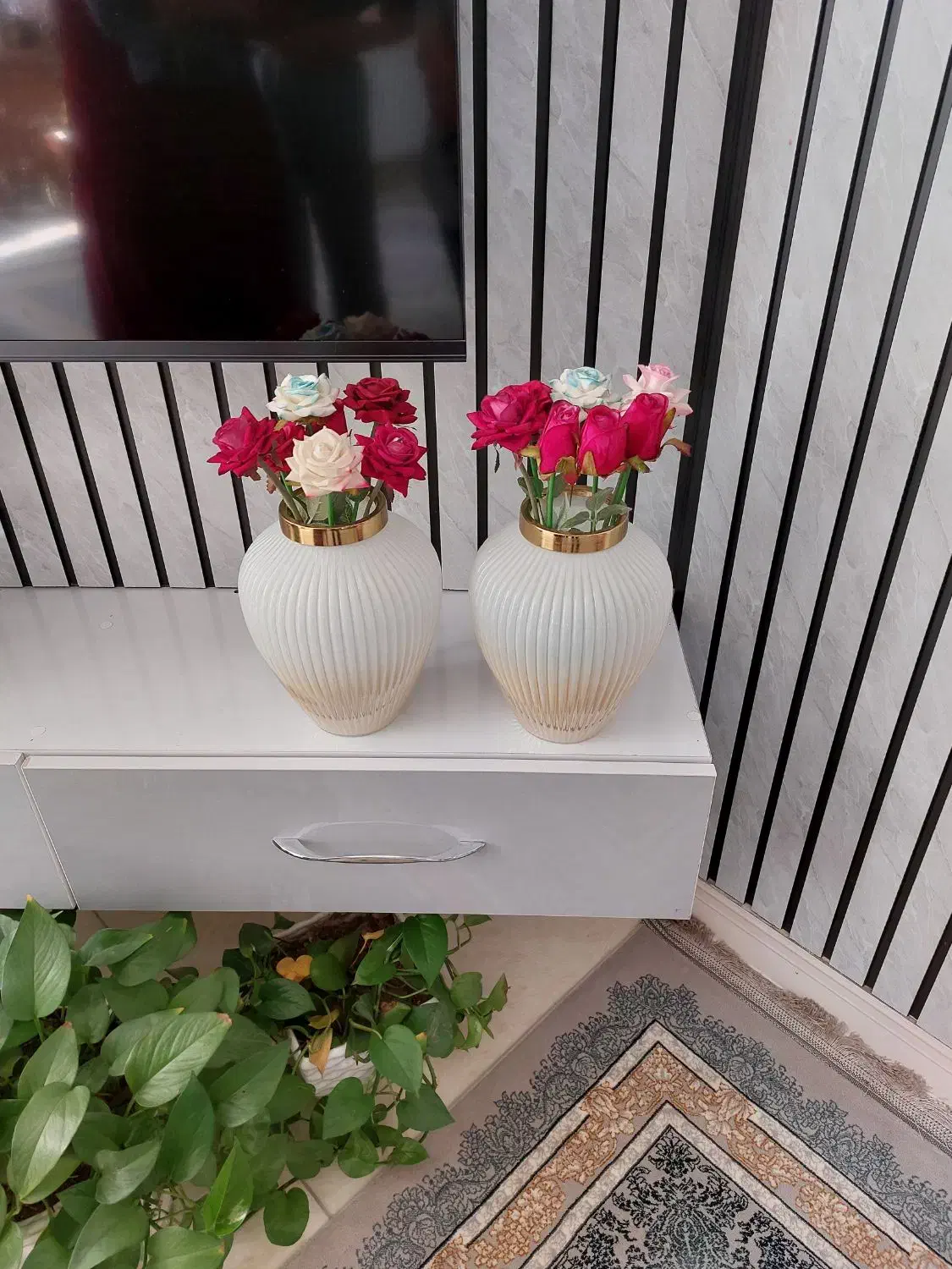 گل و گلدان|گل مصنوعی|نجف‌آباد, گلدشت|دیوار