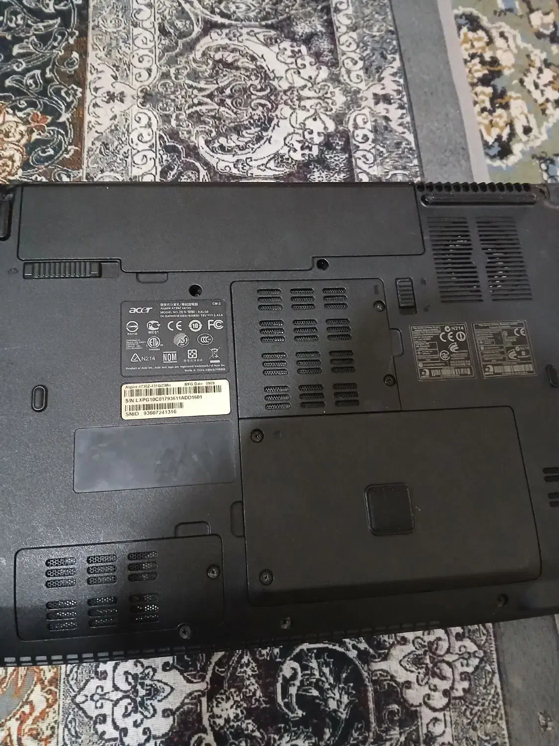 لپ تاپ ایسر|رایانه همراه|اصفهان, قهجاورستان|دیوار