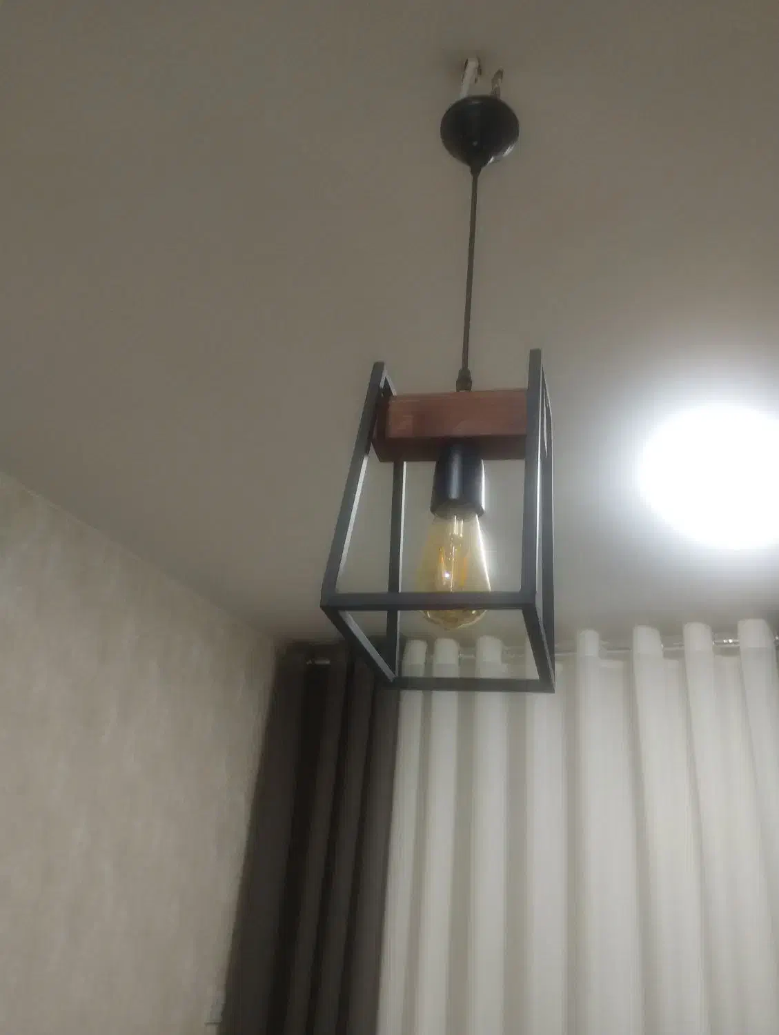 لوستر با لامپ ادیسونی|لوستر و چراغ آویز|دزفول, |دیوار