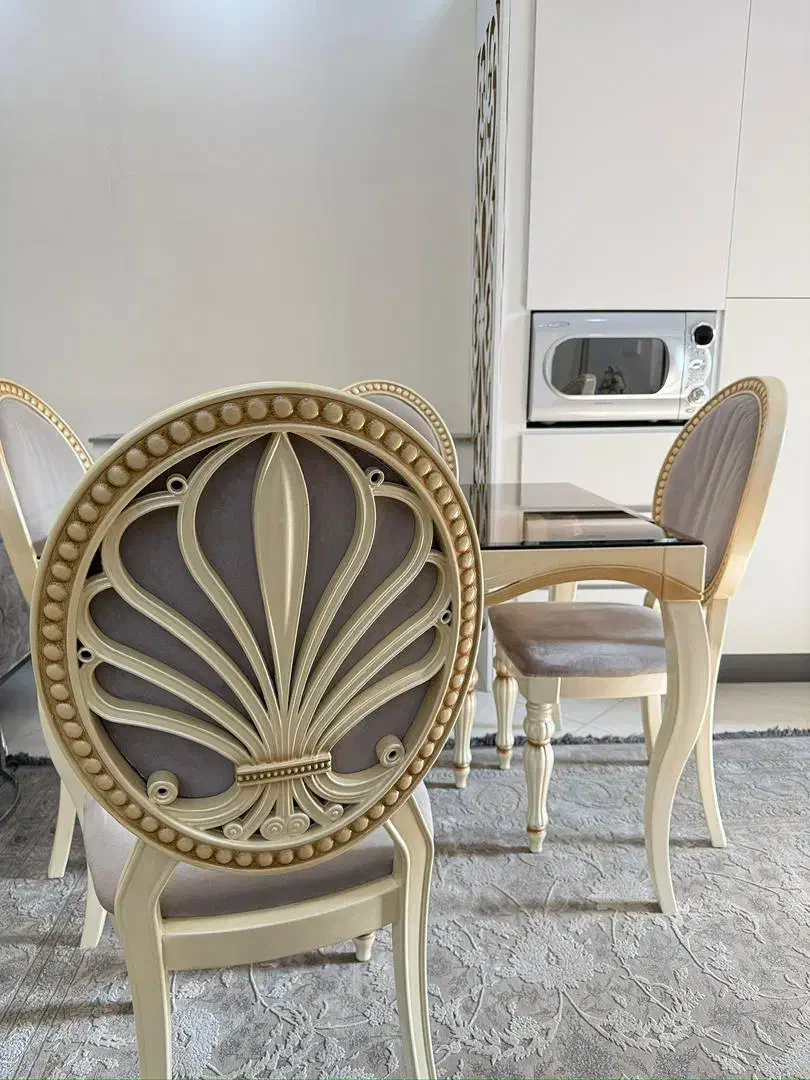 میز ناهار خوری ۴نفره شرکتی پلیمری|میز و صندلی غذاخوری|تهران, والفجر (افسریه)|دیوار