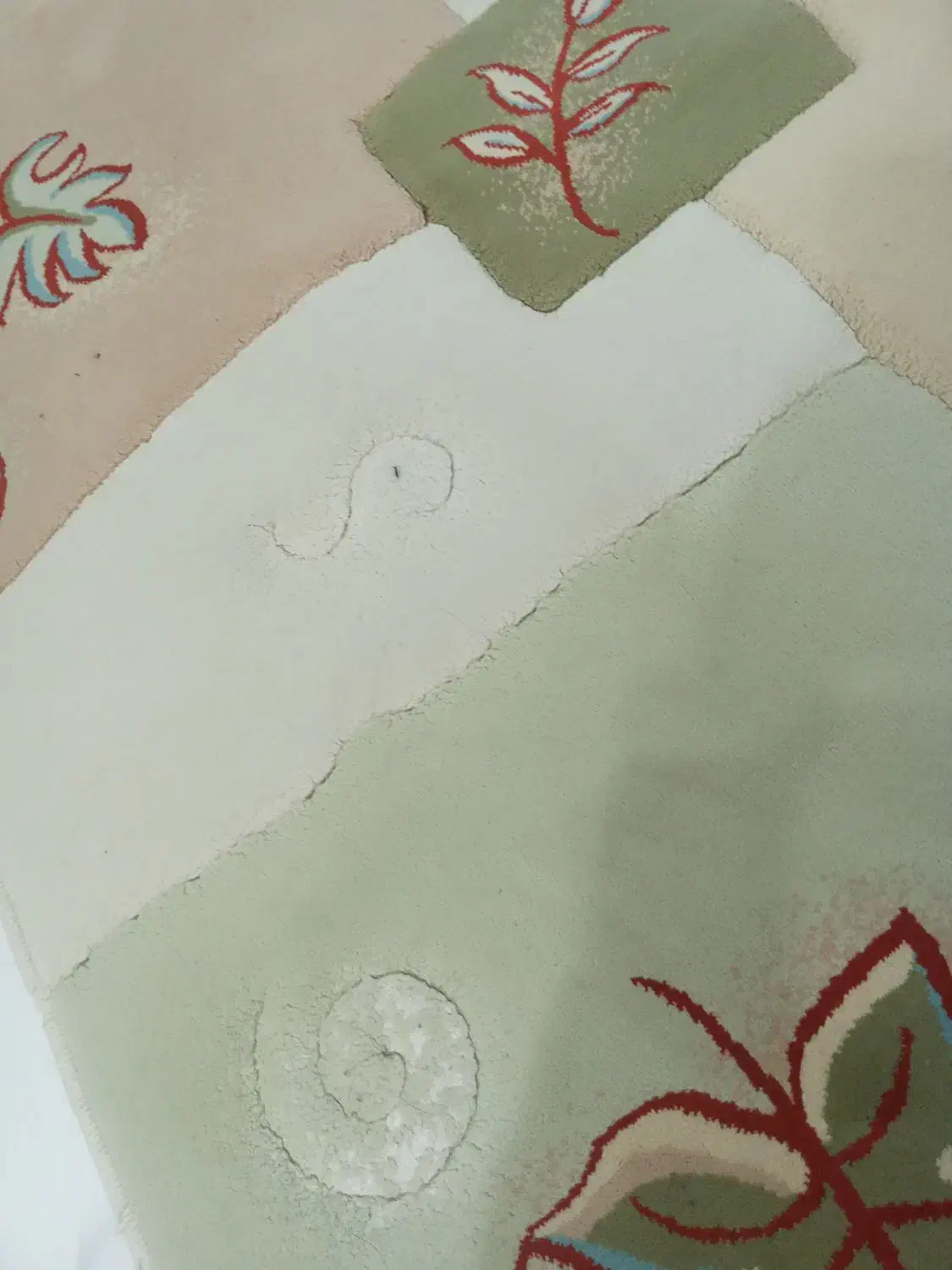 قالیچه گل برجسته|گلیم، جاجیم، گبه|بجنورد, |دیوار