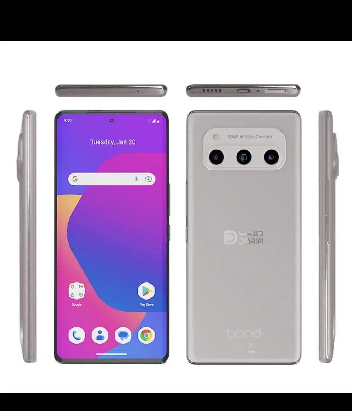 داریا bond 5g با حافظهٔ ۲۵۶ گیگابایت|موبایل|کیش, |دیوار