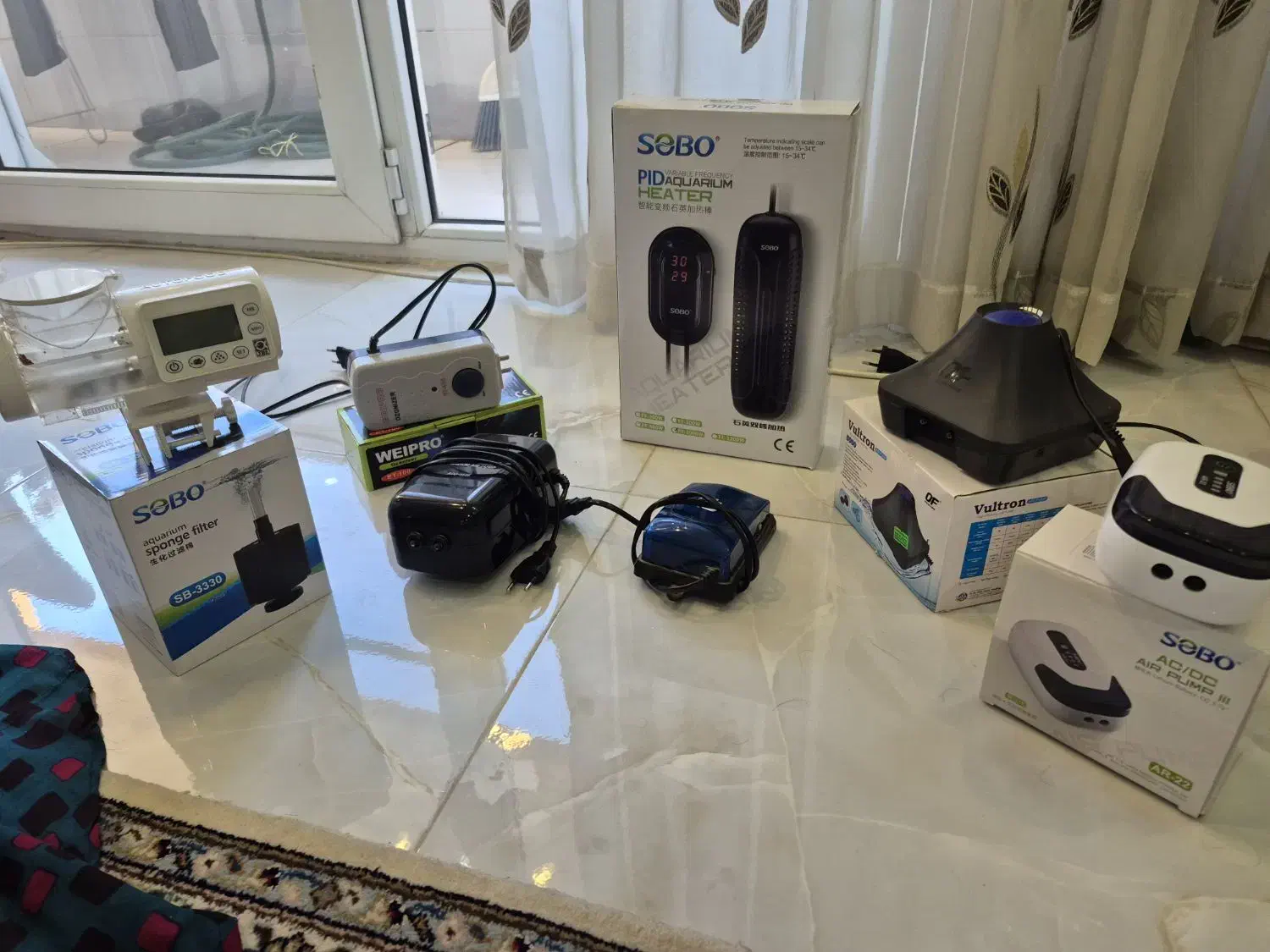 آکواریوم، بخاری، فیلتر سطلی،ازن ساز،پمپ هوا و غیره|ماهی|اصفهان, شهرک کاوه|دیوار