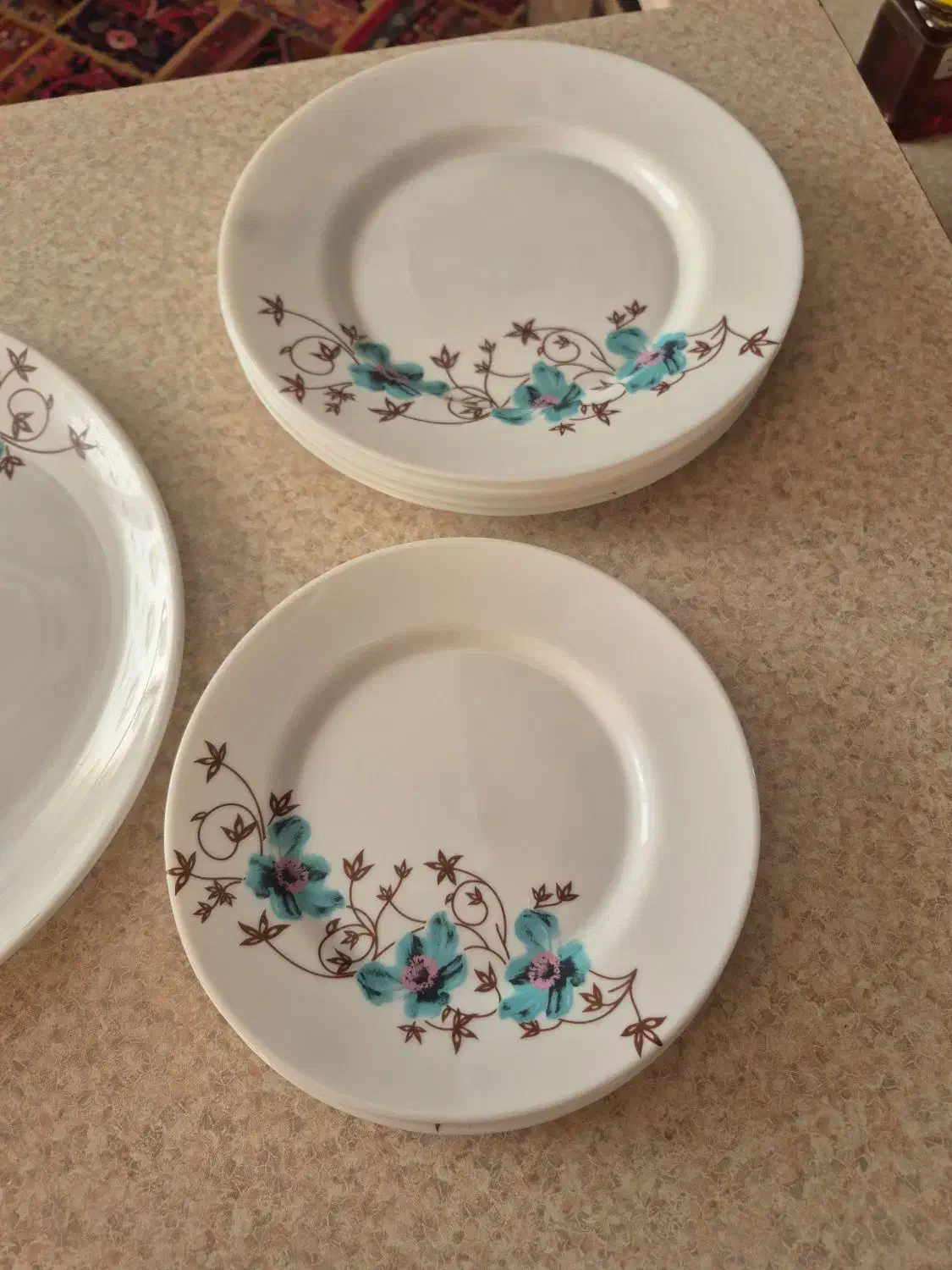 بشقاب لومینارک فرانسه|ظروف سرو و پذیرایی|تهران, هرندی|دیوار