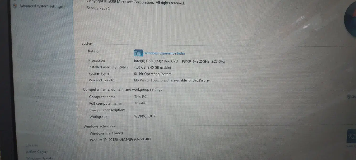 لپتاپ dell e6500|رایانه همراه|انگوت, |دیوار