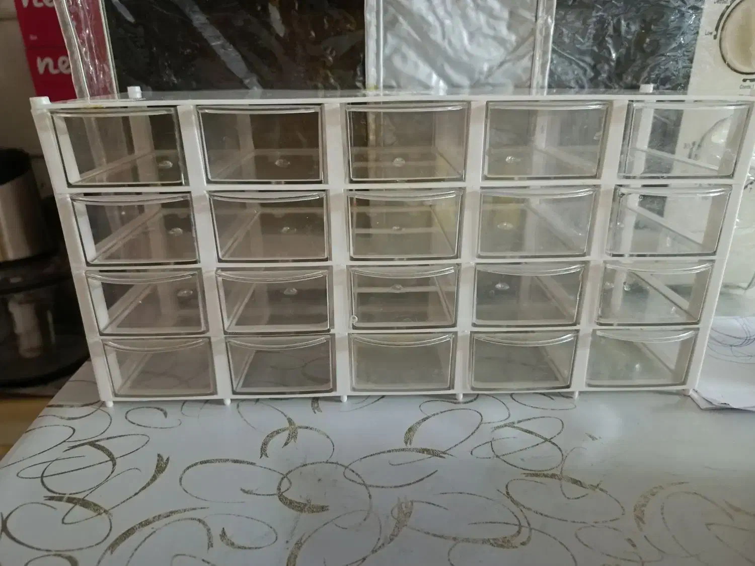 کشوی پلاستیکی جا ادویه ای|ظروف نگهدارنده، پلاستیکی، یک‌بارمصرف|کهریزک, |دیوار