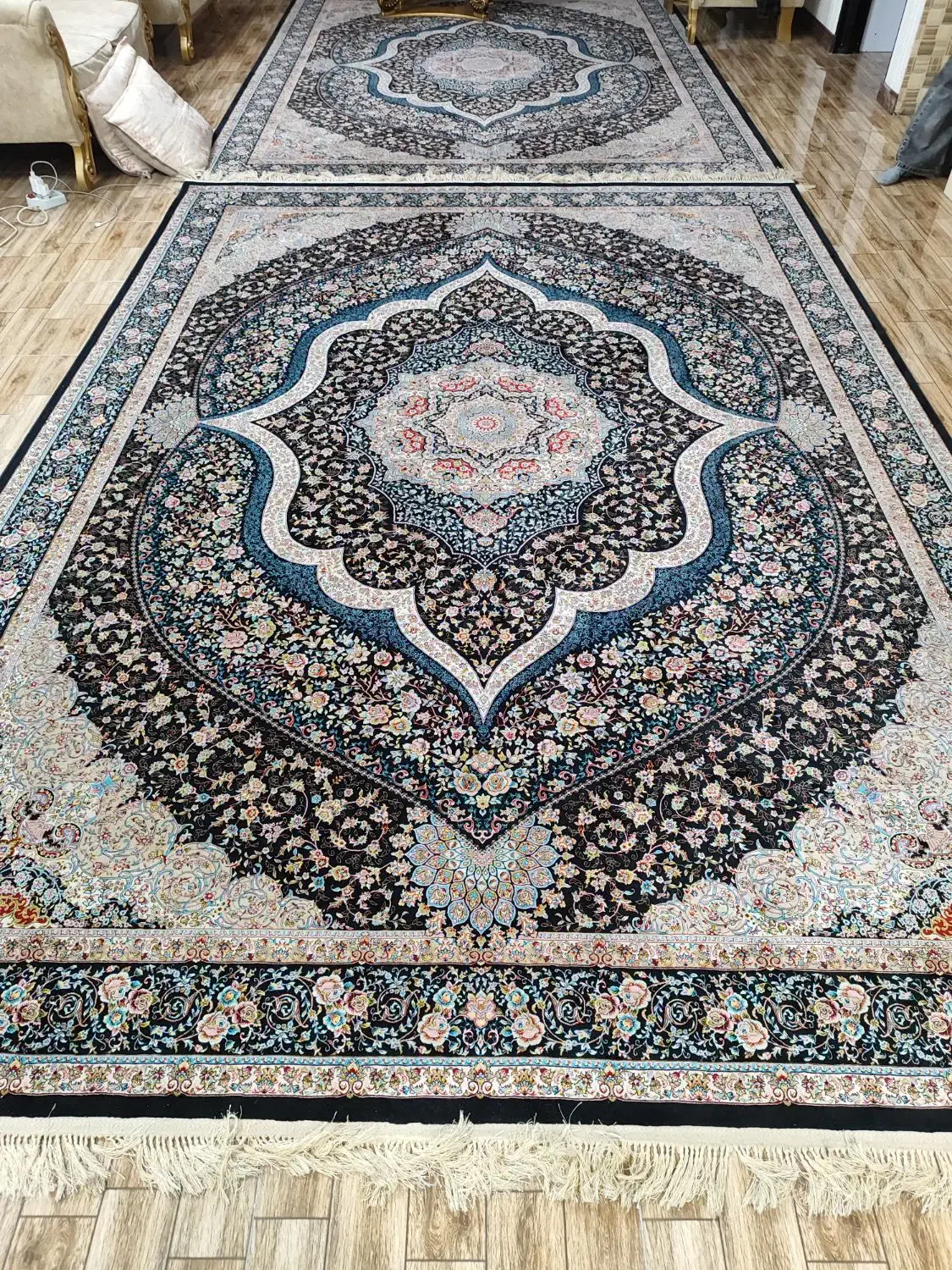 فرش ۱۲۰۰شانه۹متری|فرش|گلستان (تهران), |دیوار