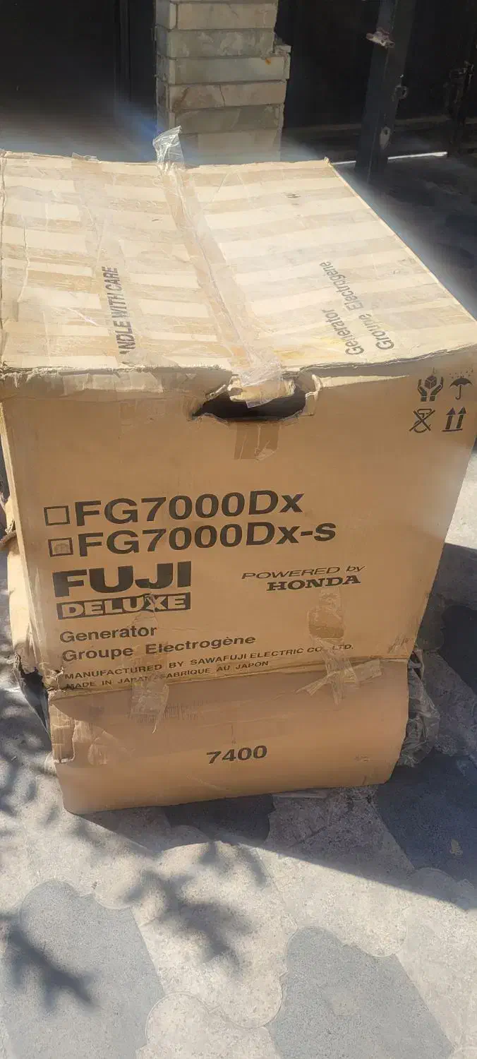 فروش موتور برق ژاپنی اصل  مدل FG7000Dx|ماشین‌آلات صنعتی|شیراز, زرگری|دیوار