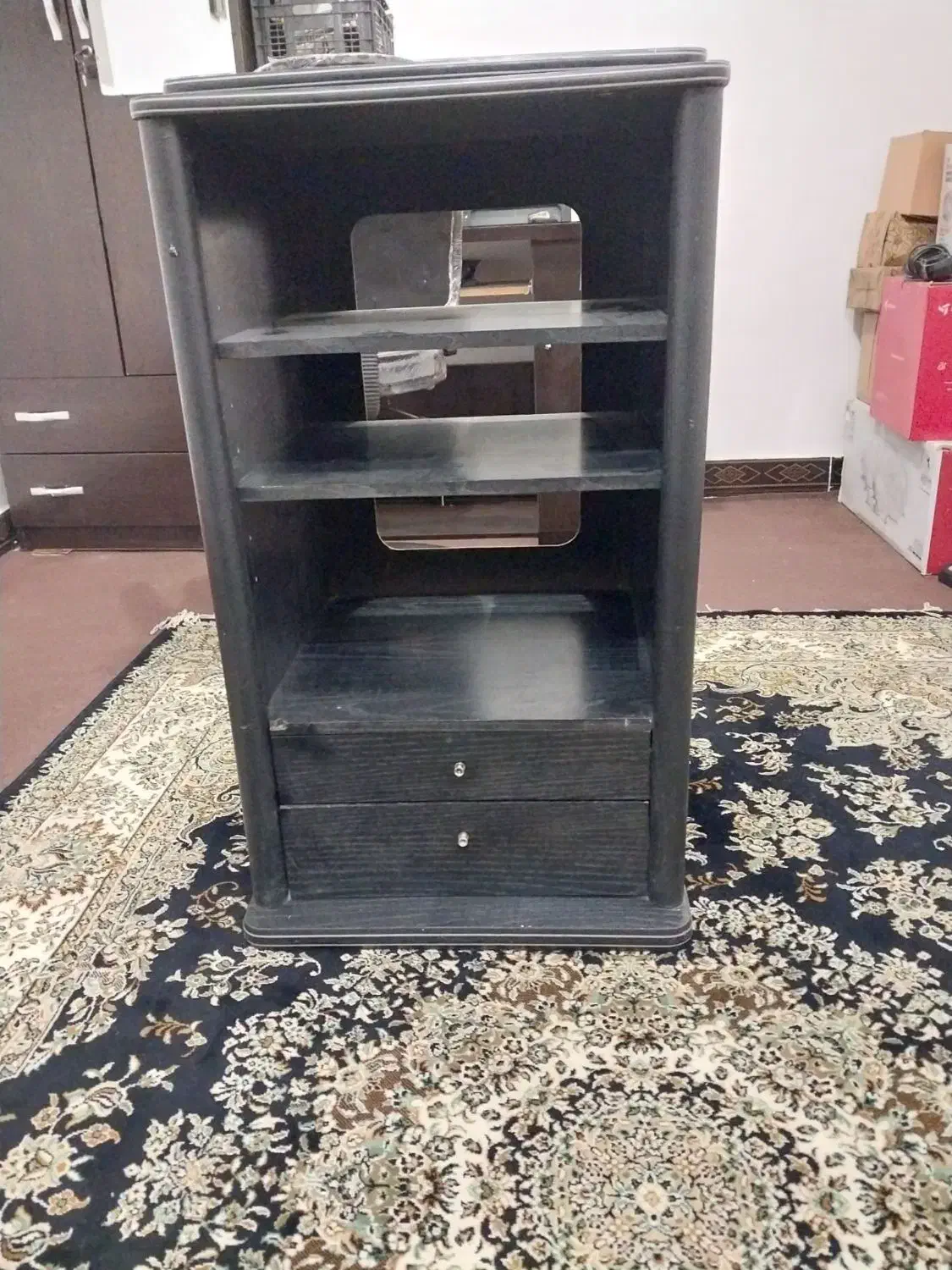 کتابخانه|کتابخانه، شلف، قفسههای دیواری|نهاوند, |دیوار