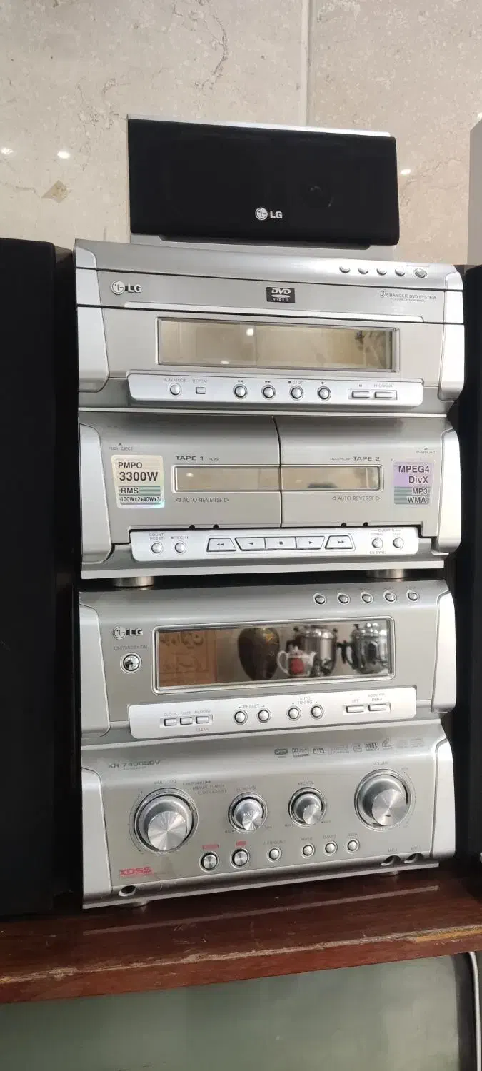 ضبط ال جی دو طبقه|سیستم صوتی خانگی|تهران, کرمان|دیوار