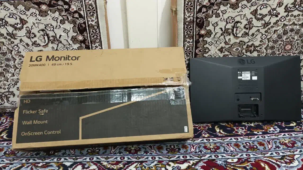 مانیتور ۱۹.۵ اینچ LG|قطعات و لوازم جانبی رایانه|اسلام‌شهر, شهرک امام حسین (میان آباد)|دیوار