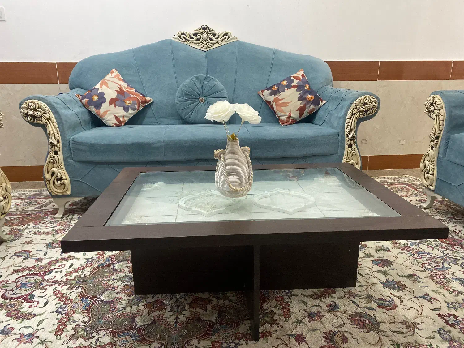 مبل هفت نفره مفت|مبلمان خانگی و میز عسلی|نگین شهر, |دیوار