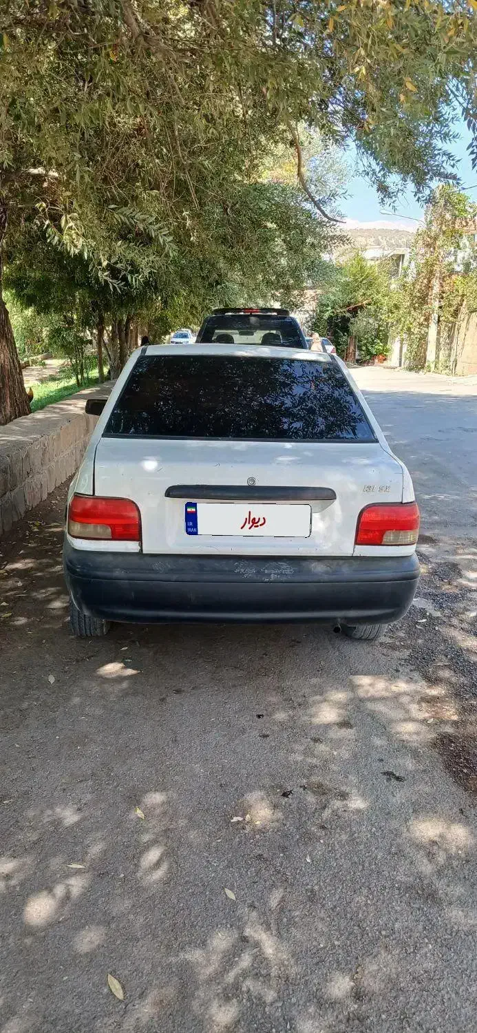 پراید سفید مدل ۹۰|خودرو سواری و وانت|یاسوج, |دیوار