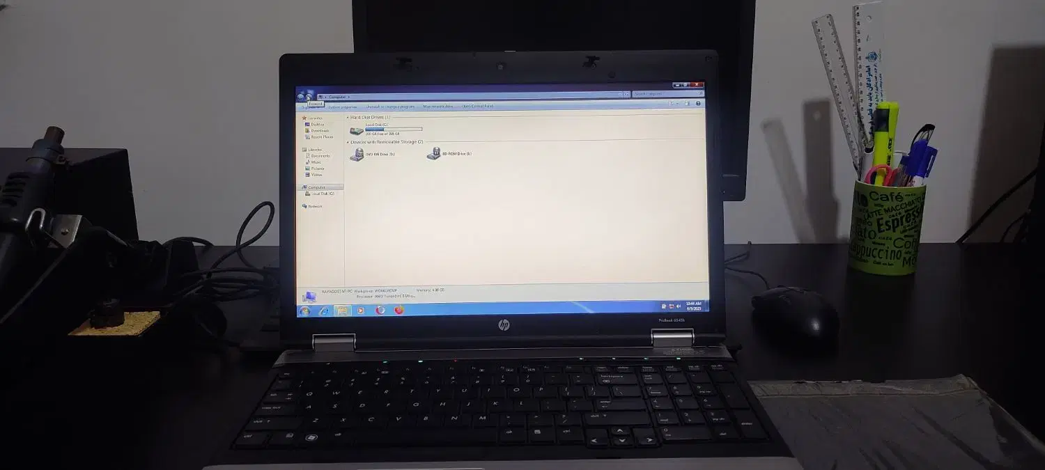 لپ تاپ hp probook6545b|رایانه همراه|کلاله, |دیوار