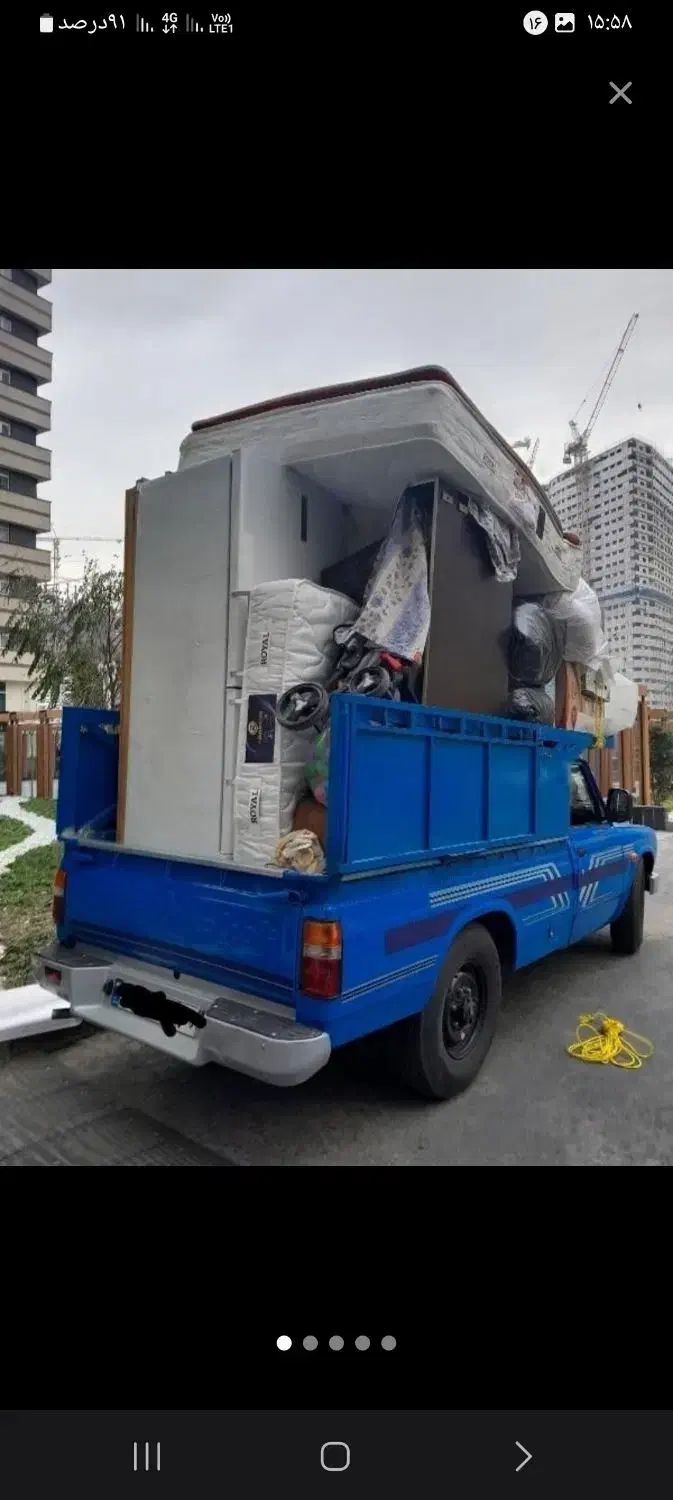 وانت تلفنی باربری نیسان بار کرایه شاهین شهر|خدمات حمل و نقل|شاهین‌شهر, فردوسی|دیوار