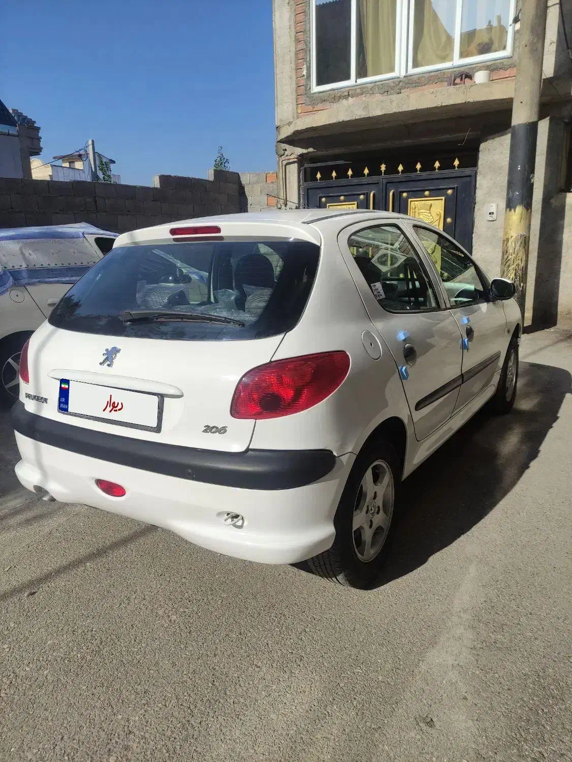 206 تیپ 5 مدل93 دریچه سیمی بیرنگ|خودرو سواری و وانت|قائمشهر, |دیوار