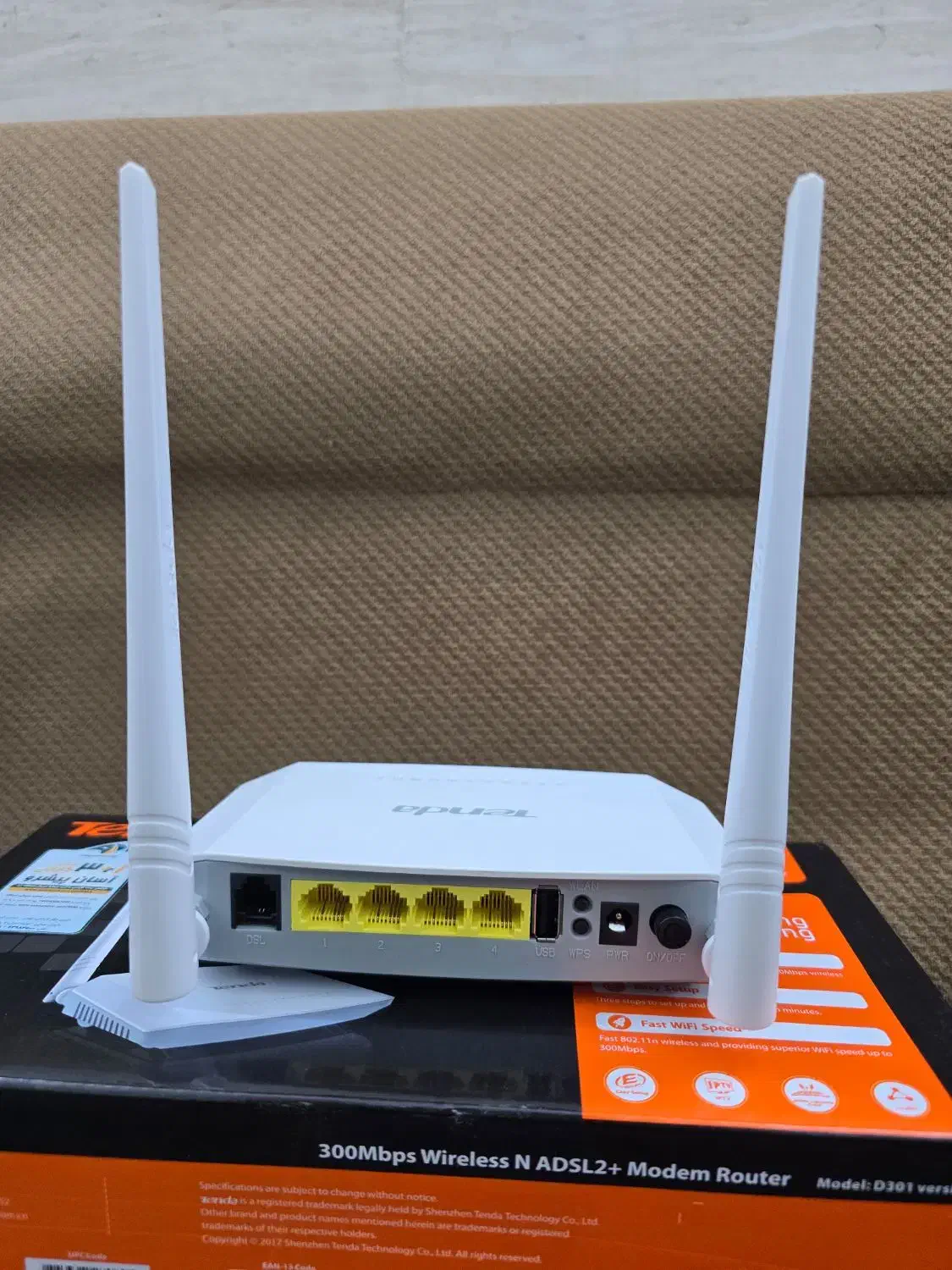مودم Tenda D301 V2|مودم و تجهیزات شبکه|بندر ماهشهر, |دیوار