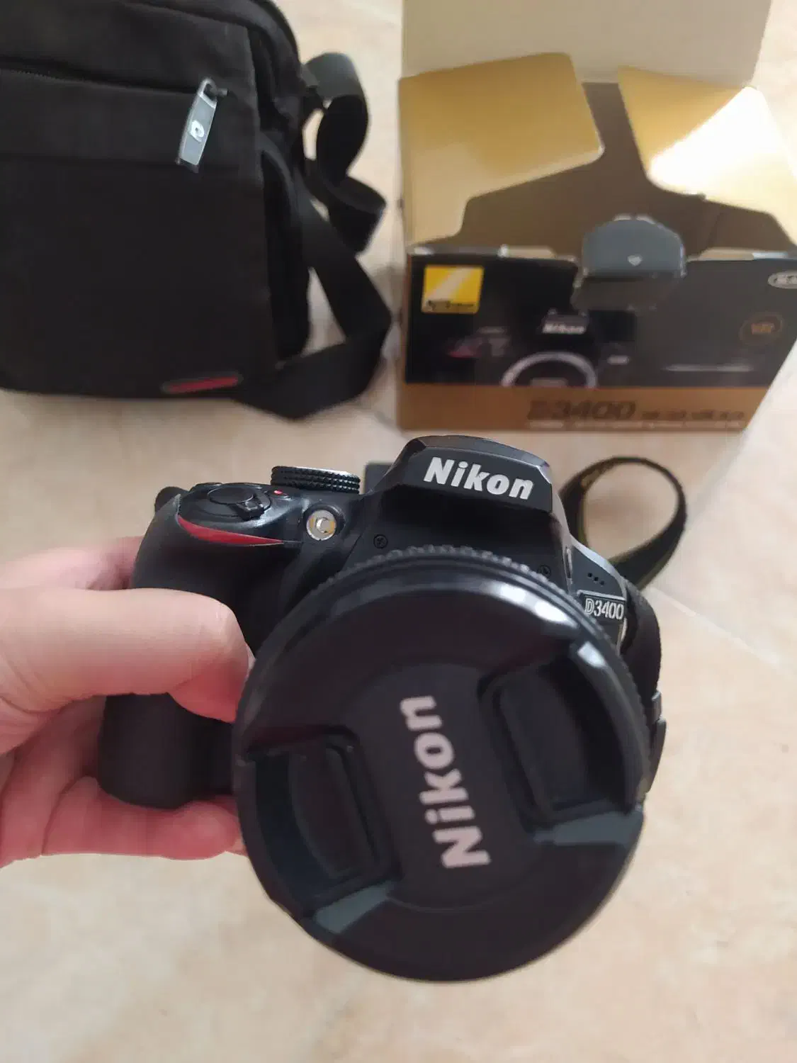 دوربین D3400 نیکون|دوربین عکاسی و فیلمبرداری|بروجرد, |دیوار