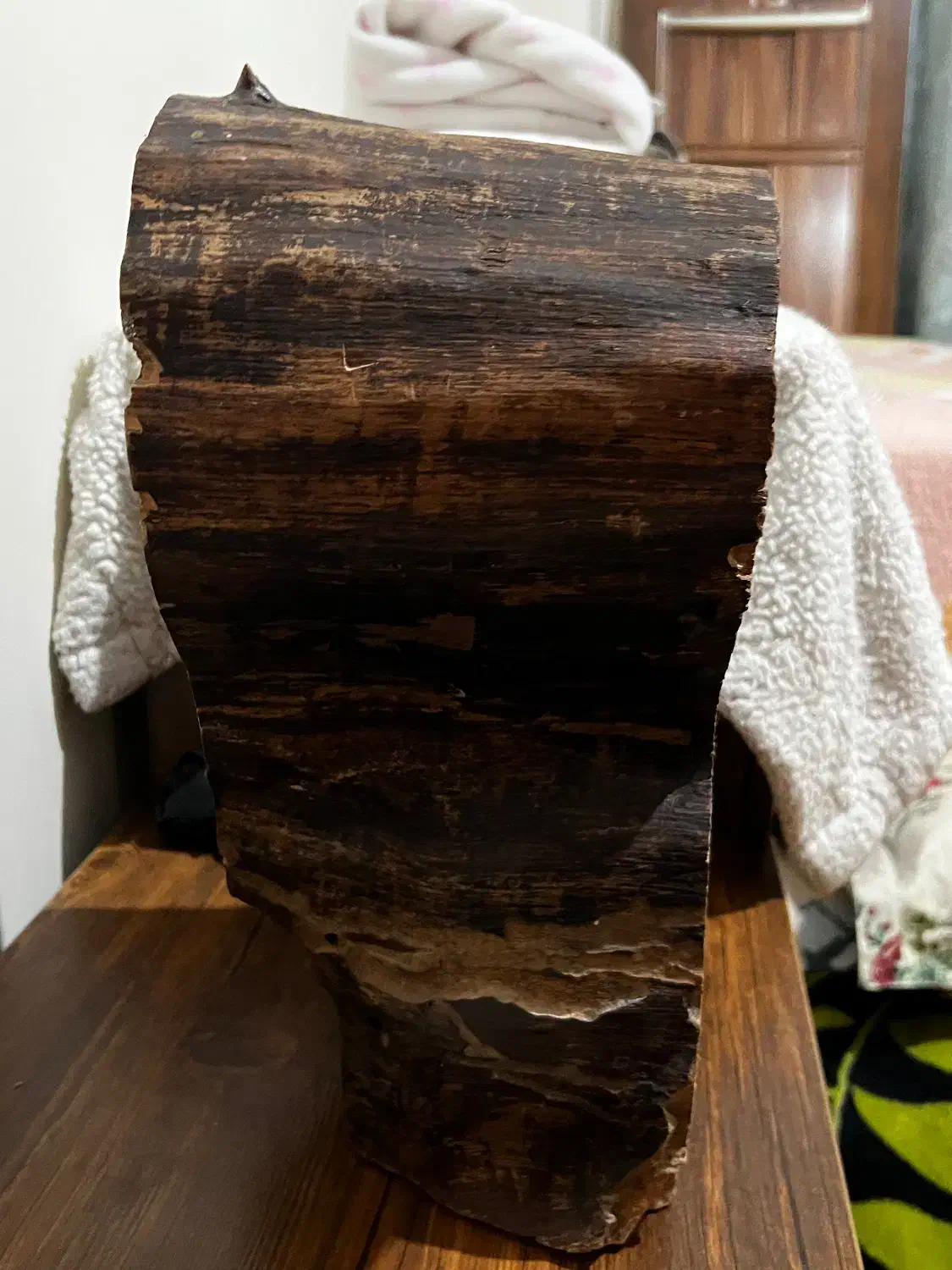 مجسمه چوبی تک چشم کار دست|مجسمه، تندیس، ماکت|تهران, ایوانک|دیوار