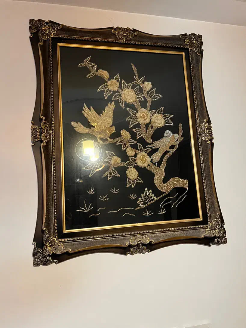 تابلو سرمه دوزی کار دست|تابلو، نقاشی، عکس|کرج, مطهری|دیوار