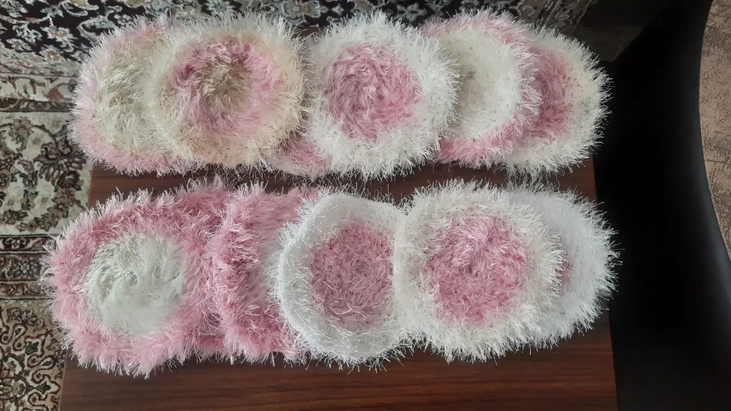 اسکاج بافتنی نرمینه|لوازم نظافت|شهرکرد, |دیوار