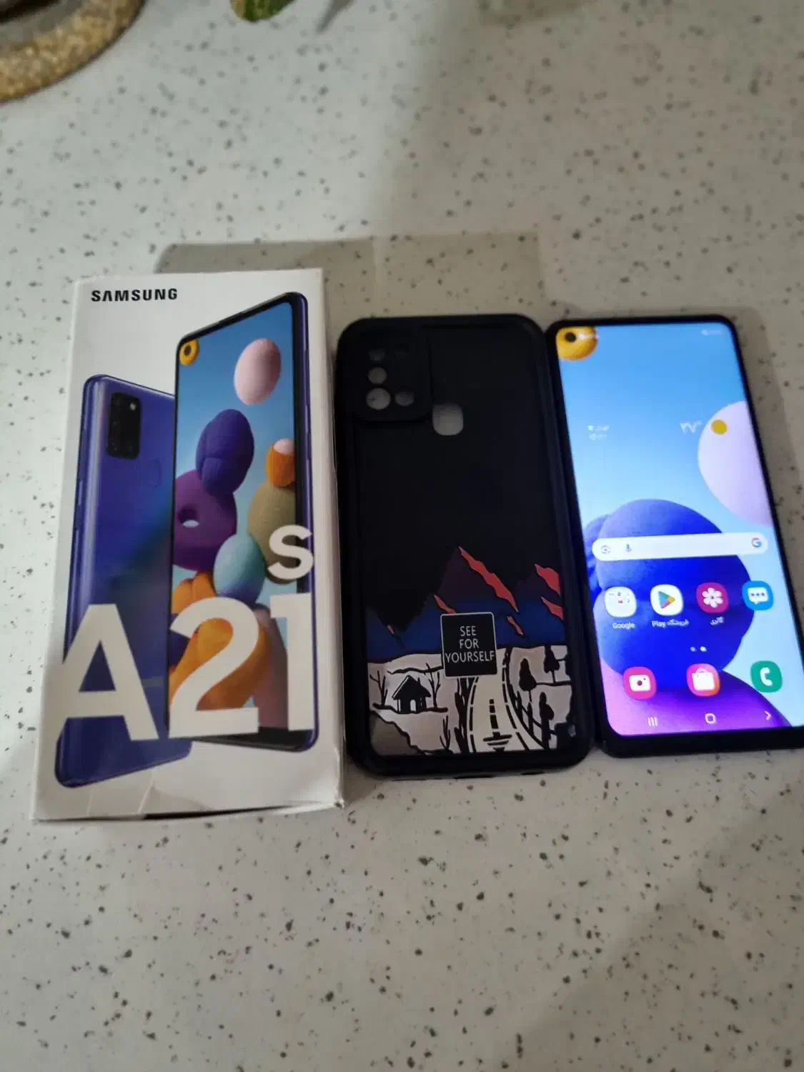 سامسونگ Galaxy A21s با حافظهٔ ۶۴ گیگابایت|موبایل|تهران, تهران‌نو|دیوار