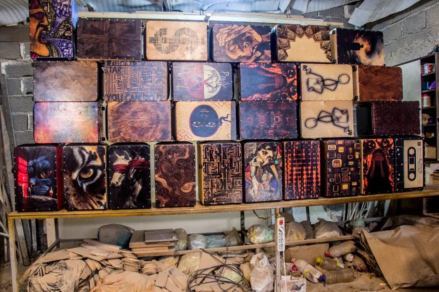 کاخن SF|درام و پرکاشن|رشت, پل تالشان|دیوار