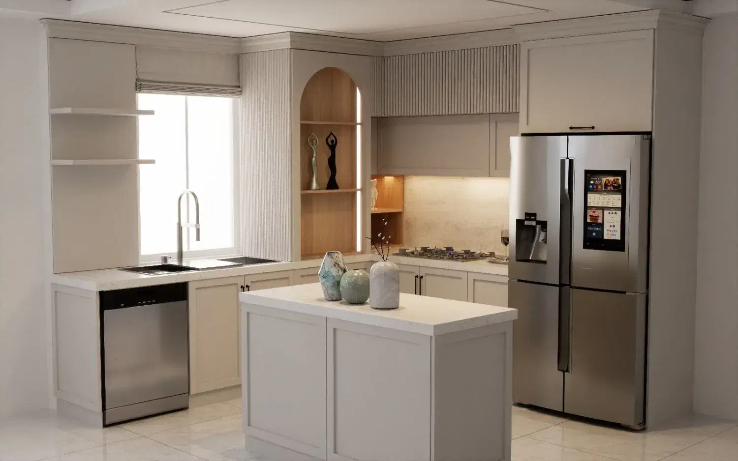 انواع سبک‌های کابینتmdf و کمد دیواری و ...|مصالح و تجهیزات ساختمان|چابهار, |دیوار