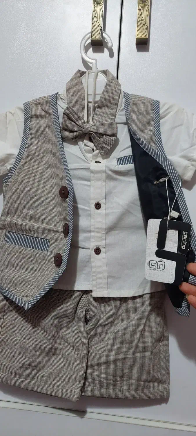 لباس پسرانه نو مارک دار|کفش و لباس بچه|باقرشهر, |دیوار