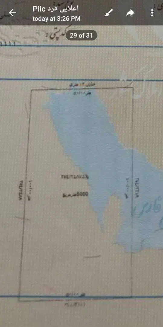 زمین با سند تک برگ|فروش زمین و ملک کلنگی|پلنگ آباد, |دیوار