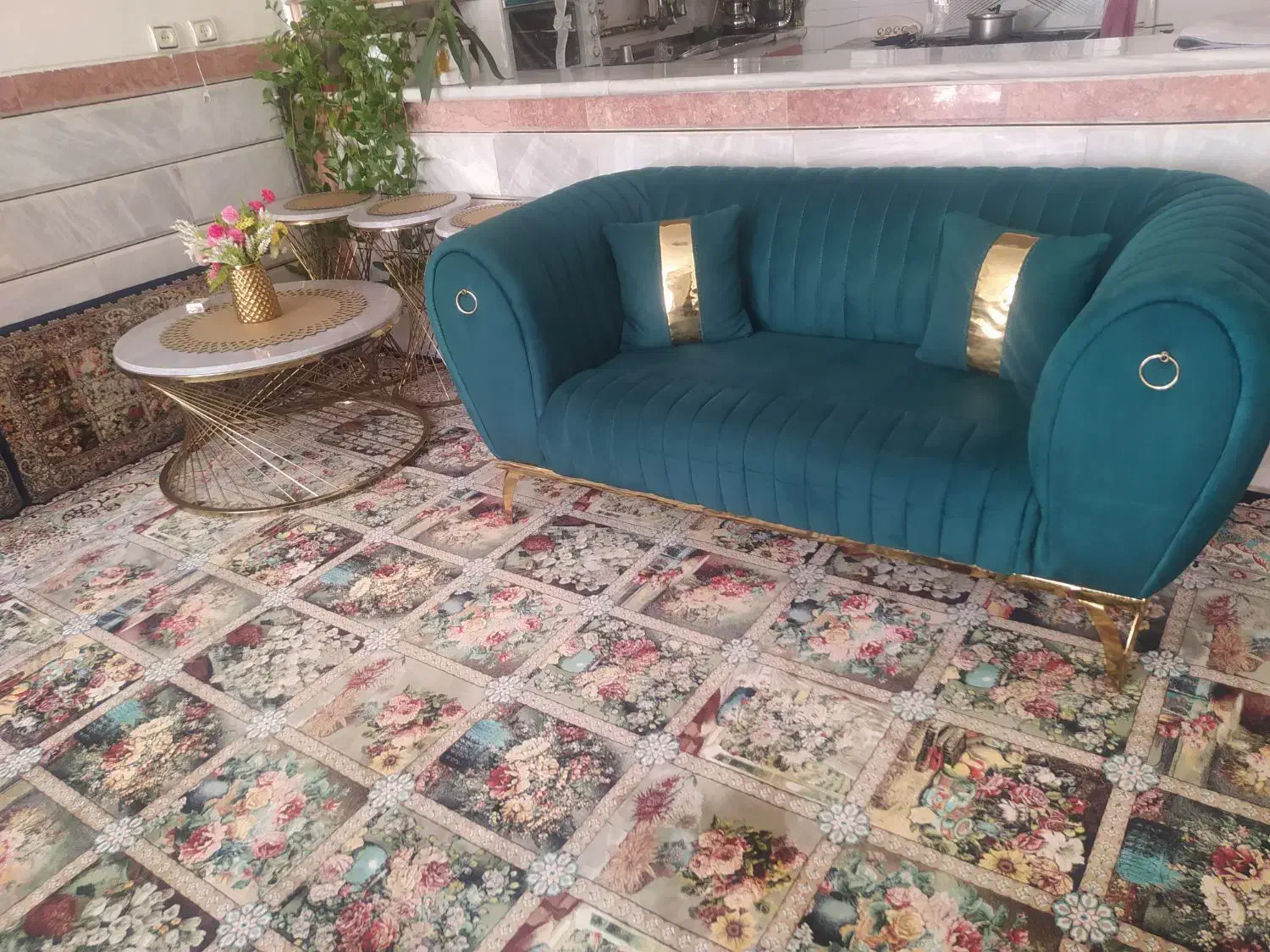 مبل7نفره|مبلمان خانگی و میز عسلی|کرمانشاه, |دیوار