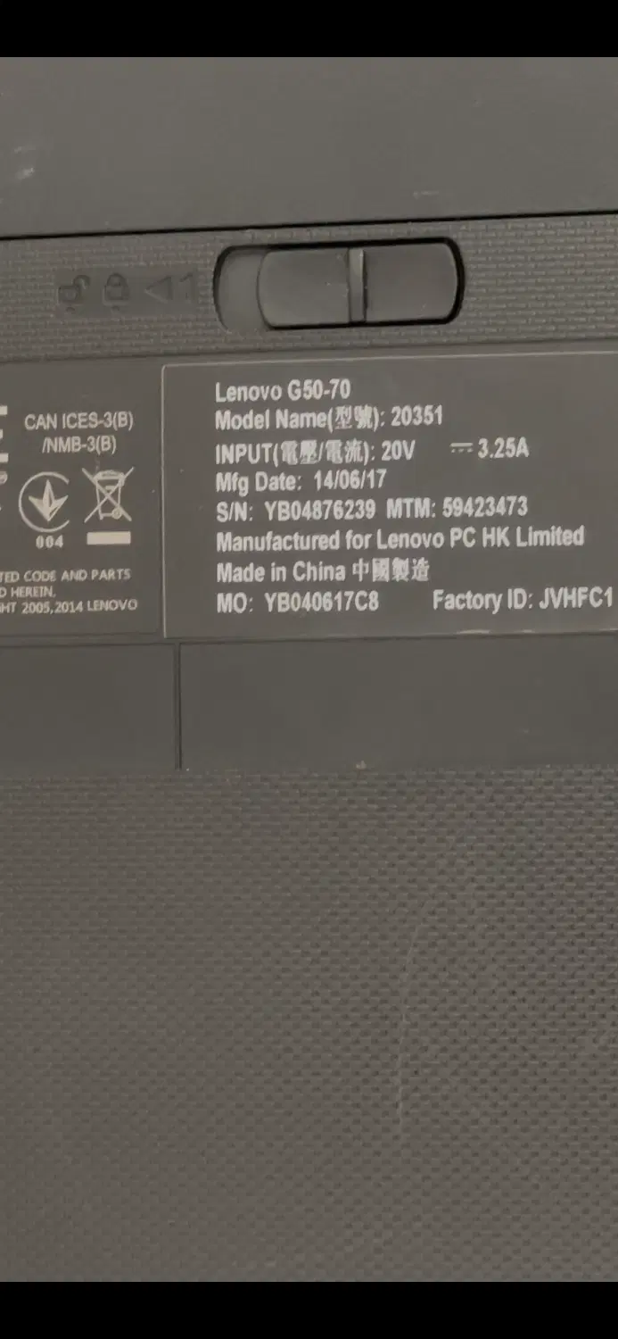 لپ تاپ G50-70 Lenovo|رایانه همراه|تهران, کاج|دیوار