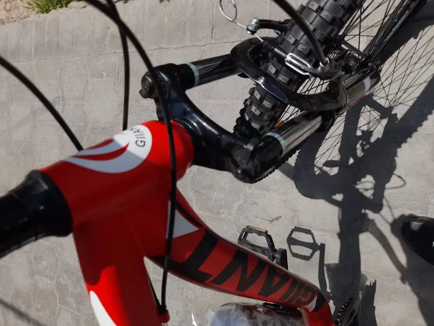 دوچرخه۲۶کوهستان دوشاخ کمک دار قفل شو تنظیمی جیانت|دوچرخه، اسکیت، اسکوتر|یزد, |دیوار