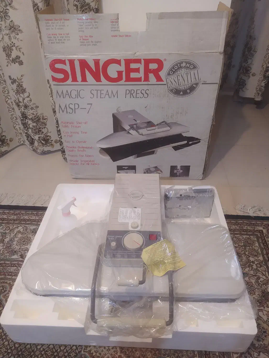 فروش اتو بخار پرسی سینگر اورجینال ساخت آلمان|اتو و لوازم اتو|صدرا-فارس, فاز ۱|دیوار