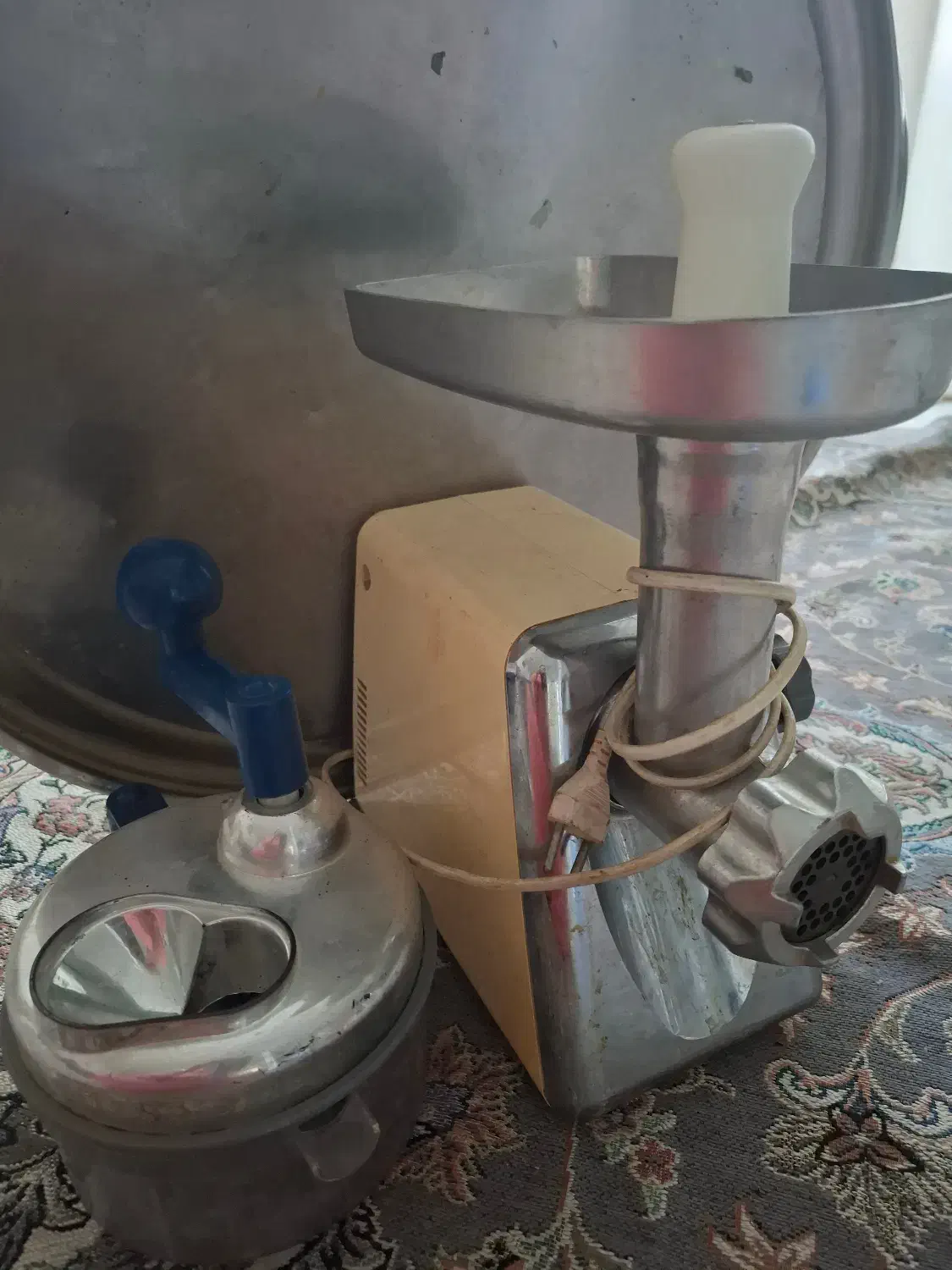 چرخ گوشت سبزی خردکن|خردکن، آسیاب، غذاساز|قائن, |دیوار