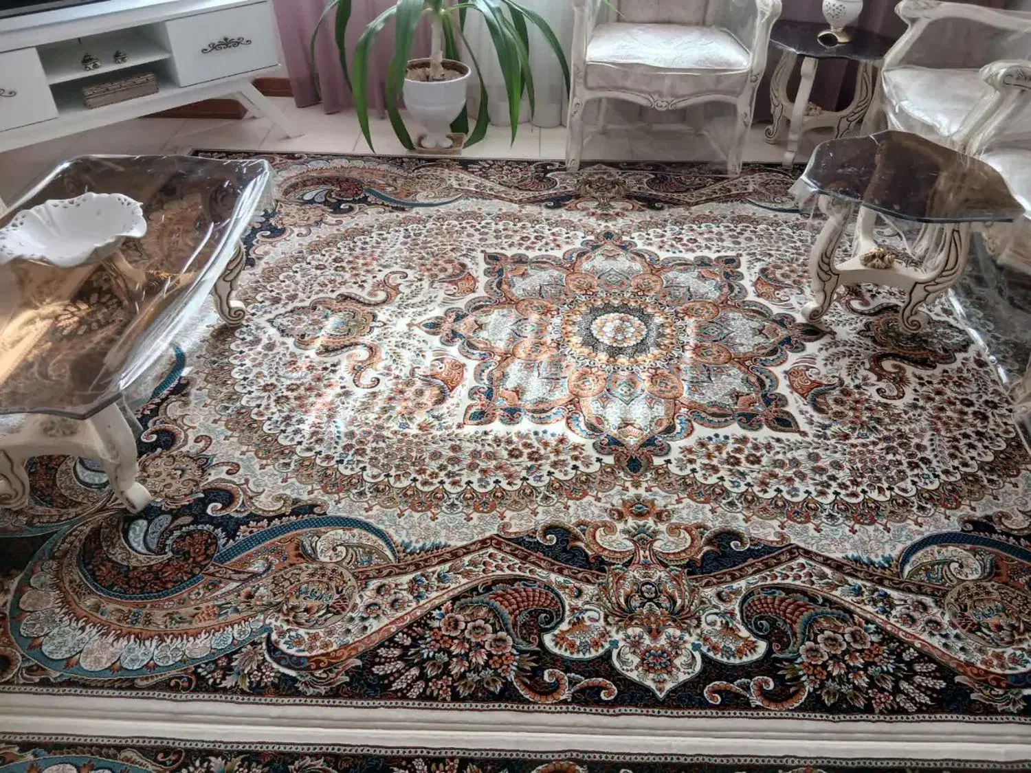 فرش 9متری جنس درجه یک|فرش|خمینی‌شهر, |دیوار