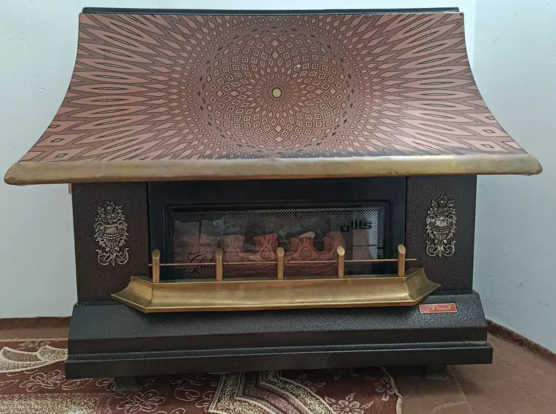 بخاری شومینه|بخاری، هیتر، شومینه|نقده, |دیوار