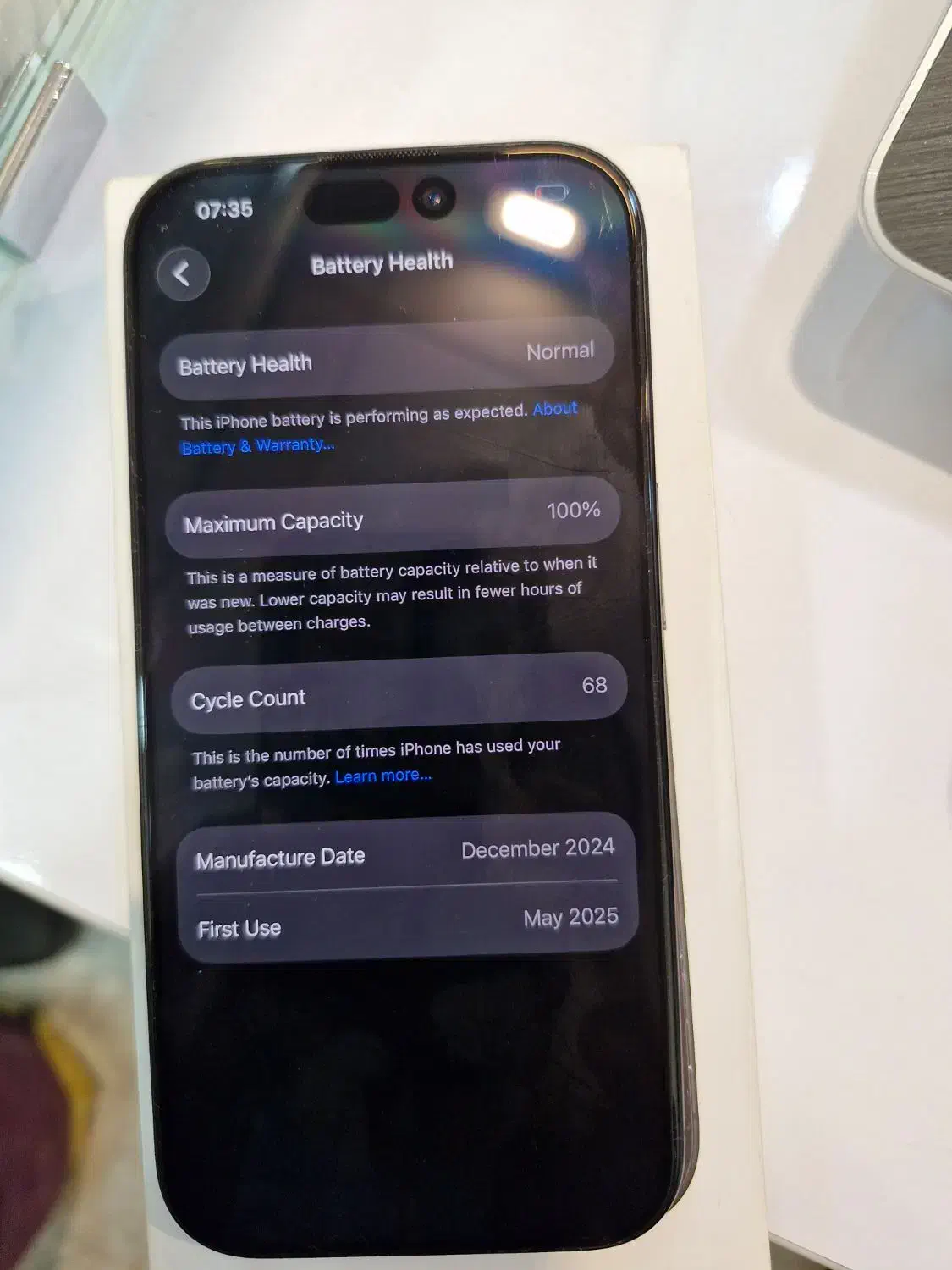 ایفون ۱۶ پرو درحد اکبند|موبایل|کرمان, |دیوار